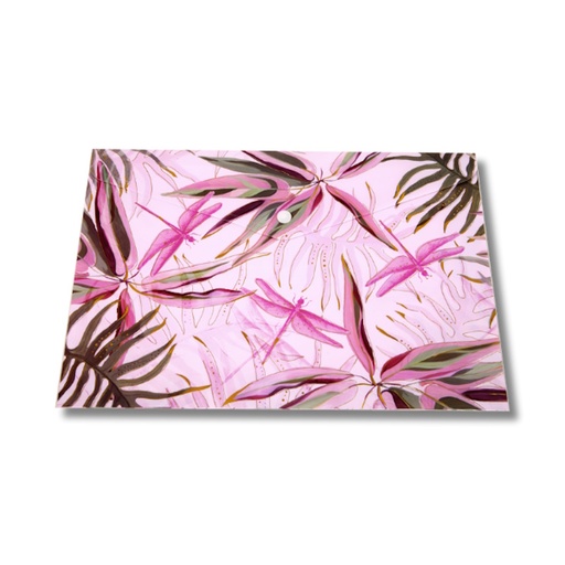 Turnowsky (Kenzel) Button Envelope A4 (dragonfly)