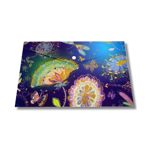 Turnowsky (Kenzel) Button Envelope A4 (paisley)