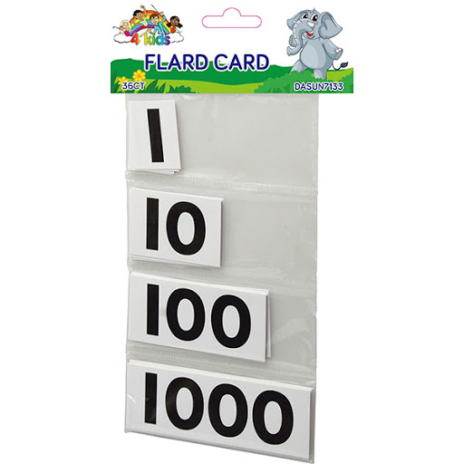 4Kids Numerical Flard Card Set