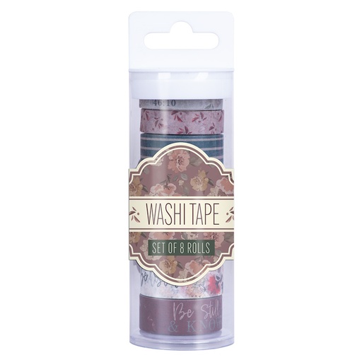 Be Still Washi Tape Set (8 rolls) (WTP015)