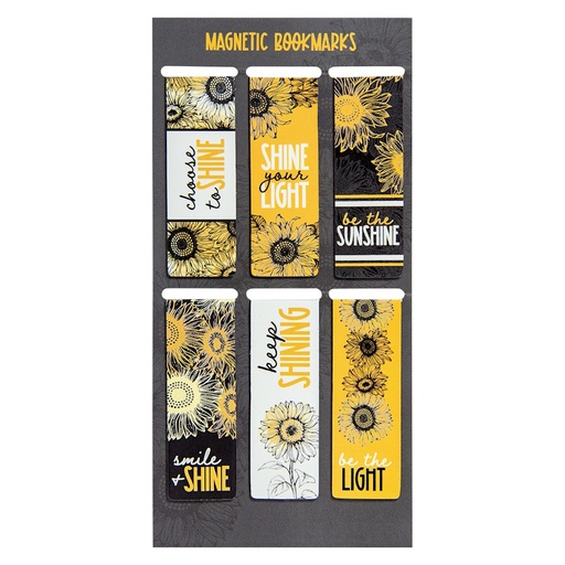 Sunshine Magnetic Page Marker (6) (MGB094)