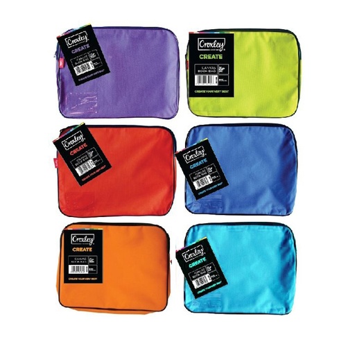 Croxley Canvas Gusset Book Bag (assorted)