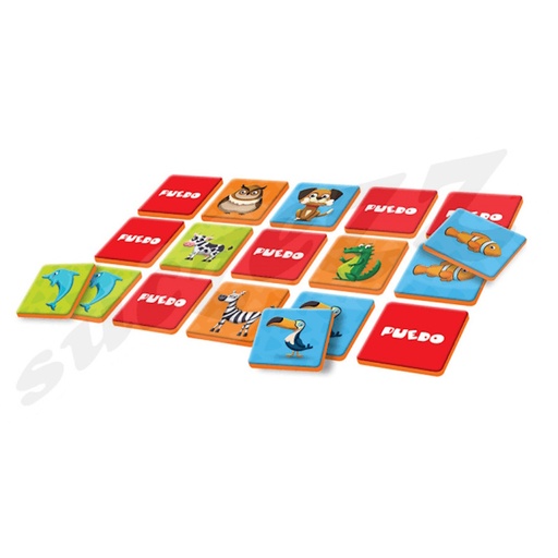 Puedo Animal Memory Matching Game (36 piece)