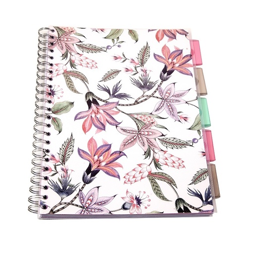 Kenzel Project Book Palampore Pink A4 (PFA42301)