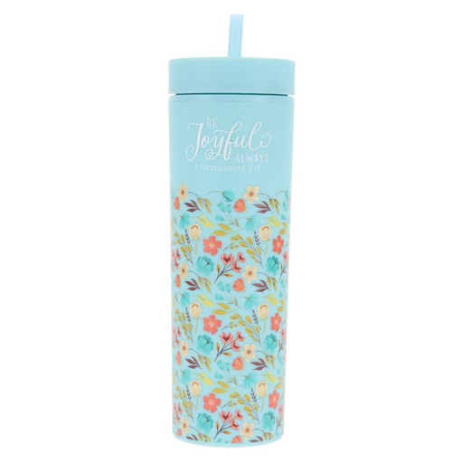 Be Joyful Always Plastic Tumbler (TBR003)
