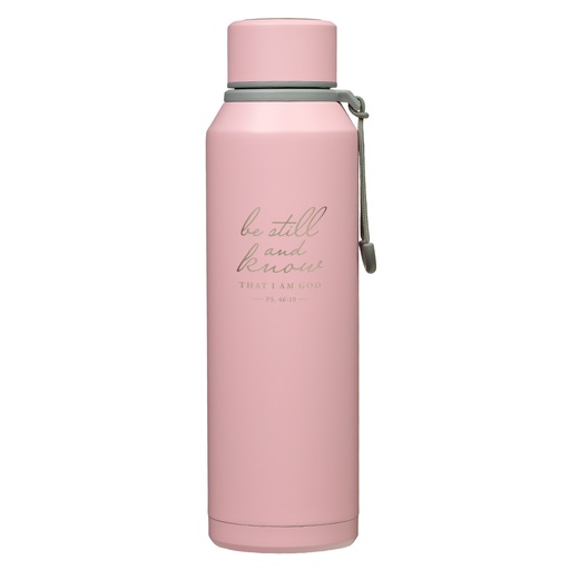 Be Still & Know Stainless Steel Water Bottle (FLS080)