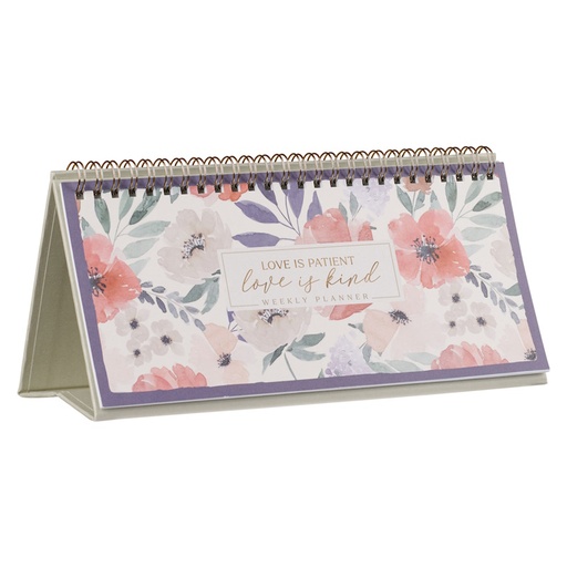 Love is Patient Undated Weekly Planner (CALS226)
