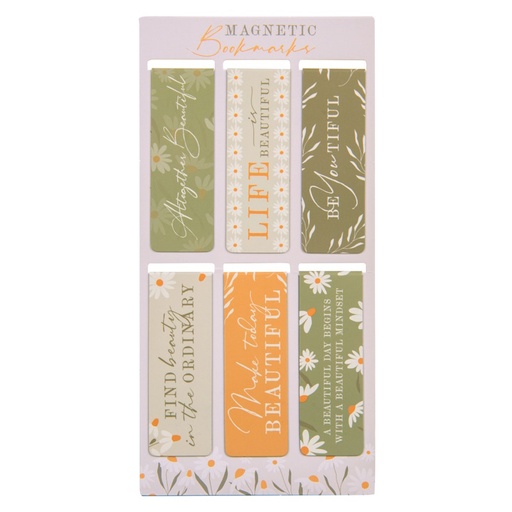 All Together Beautiful Magnetic Page Marker (6) (MGB114)