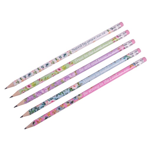 Floral Watercolour Pencil (each) (PCST270)