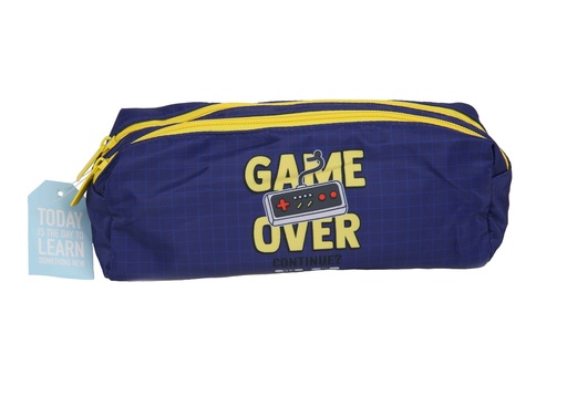 Colour Me Vibes Double Pencil Bag Game Over 21cm (7820)