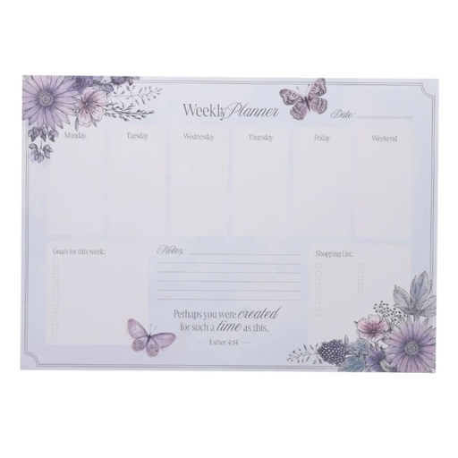 Created for Such a Time Weekly Desk Planner A3 (DKP019)