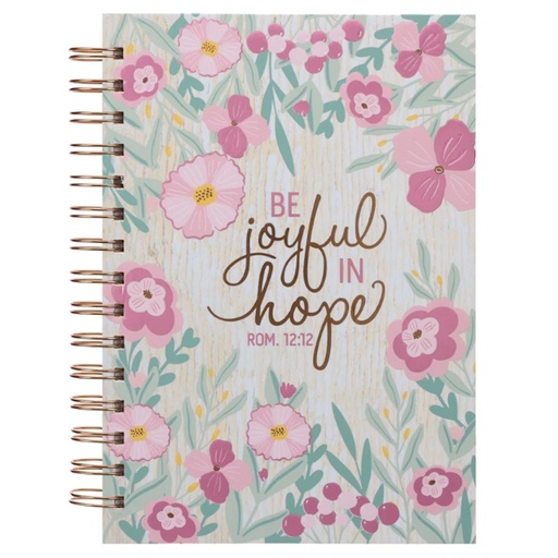 Be Joyful in Hope Wirebound Journal (JLW262)
