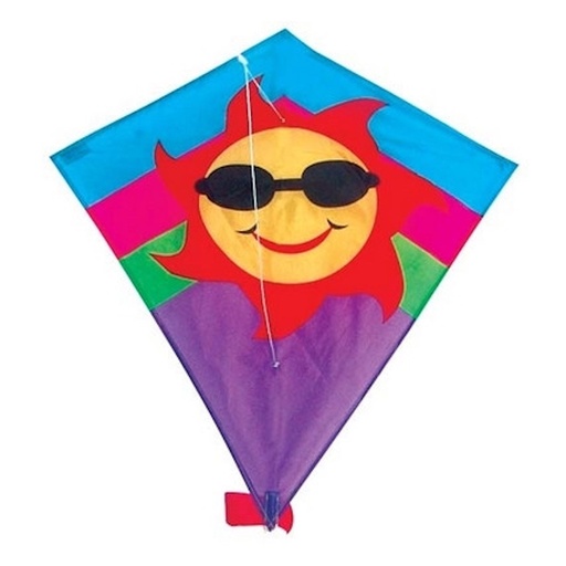 Sun Diamond Kite Single Line 60cm x 70cm