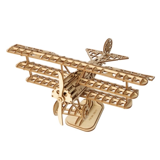 Rolife Airplane 3D Wooden Puzzle (145 pieces)