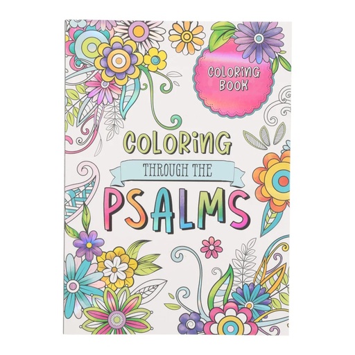 Through the Psalms Adult Colouring Book (CLR182)