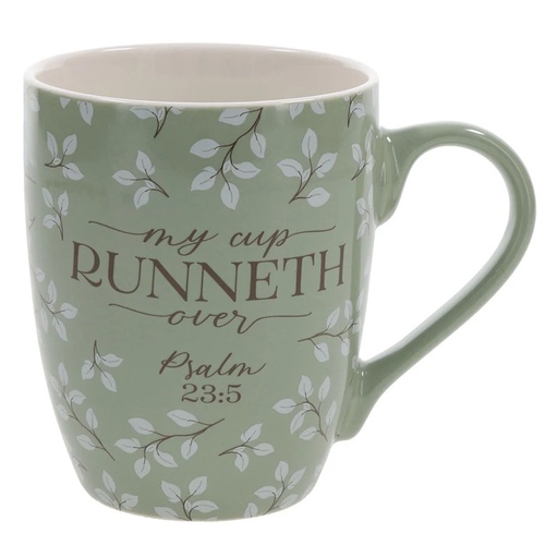 My Cup Runneth Over Ceramic Mug (MUG1304)