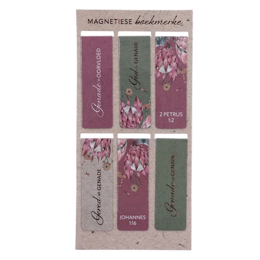 Fynbos Magnetic Page Marker (6) (MGB144)