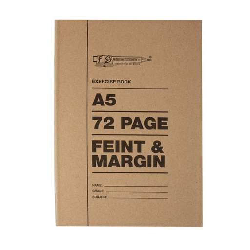 College Exercise Book FM A5 (72 page)