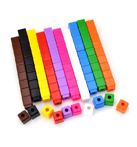 Idemsmile Counting Cubes (10 x 10 colours)