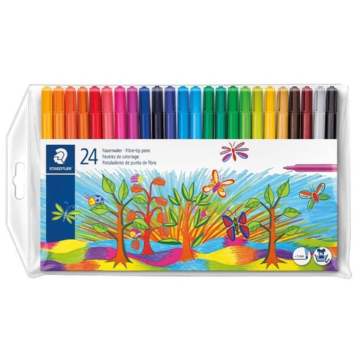 Staedtler Fibre Pens (24)