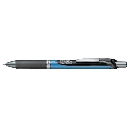 Pentel Energel Retractable Gel Roller Pen 0.5mm (black) (BLN75)
