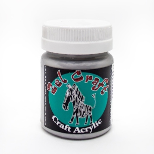 Zel Craft Acrylic Paint 60ml (silver)