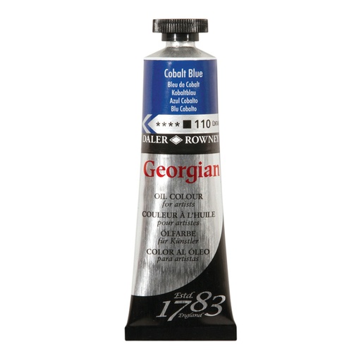 Daler Rowney Georgian Oil Paint 38ml (cobalt blue)